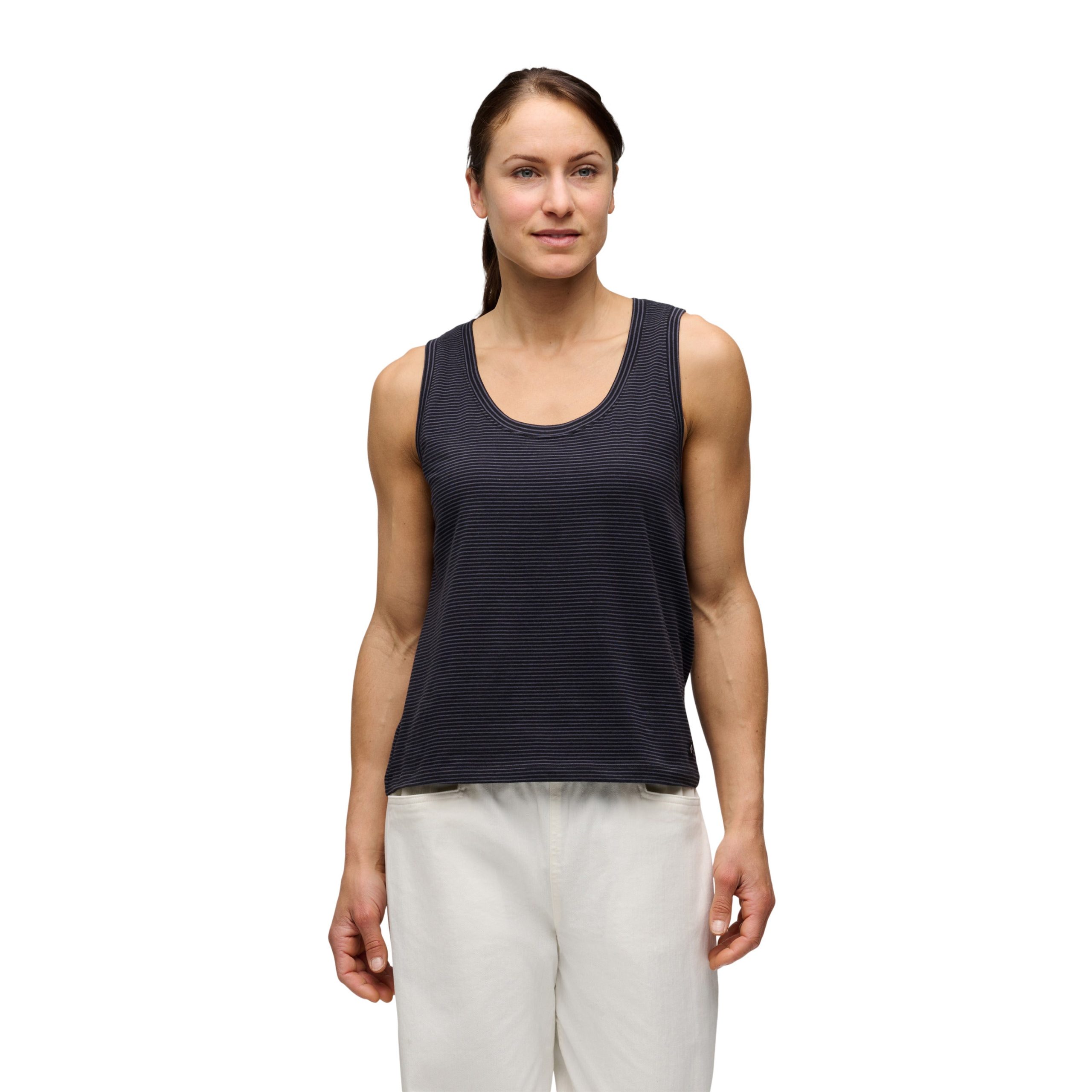 Women's BD Stripe Tank Long - Image 2