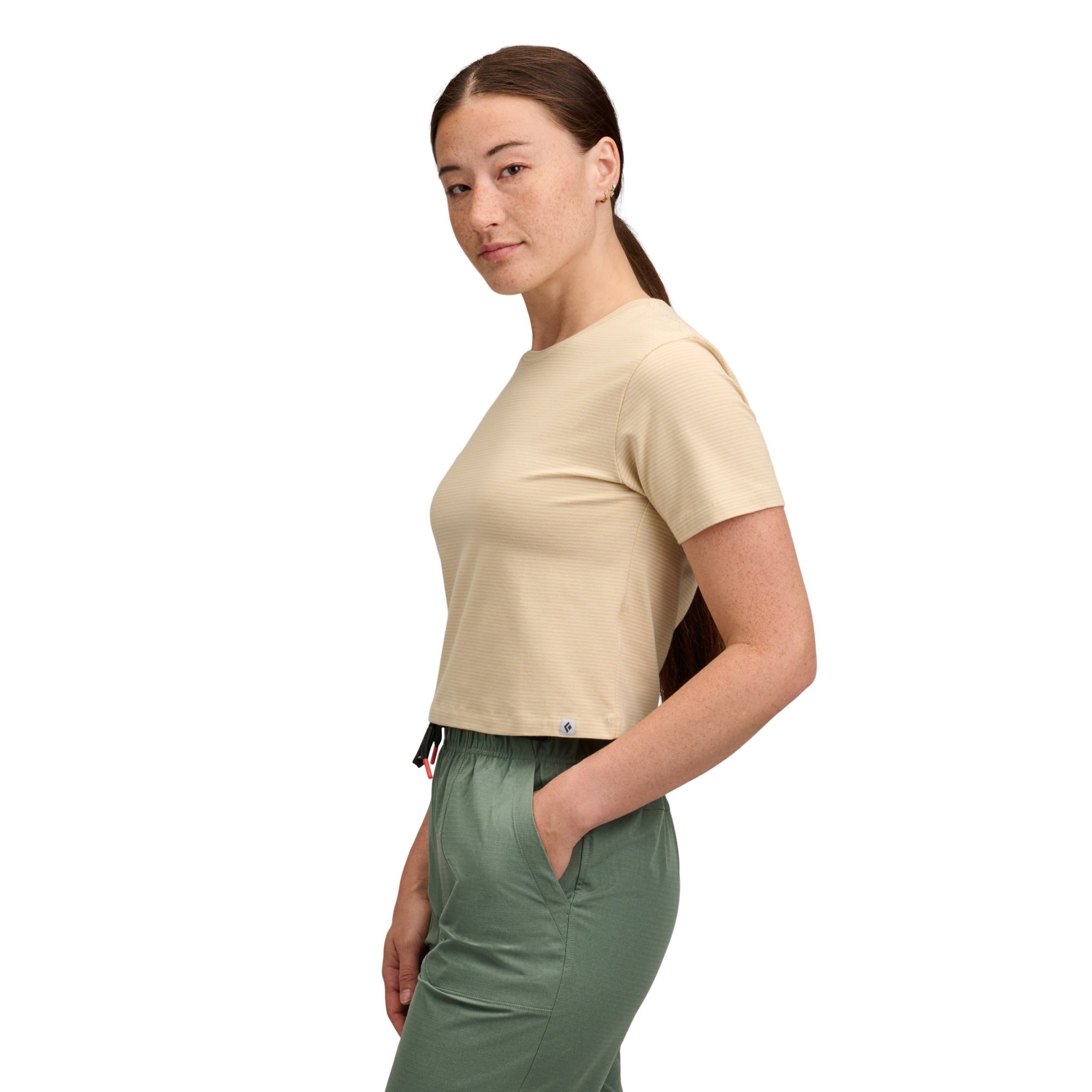 Women's BD Stripe Crop Short Sleeve Tee - Image 15