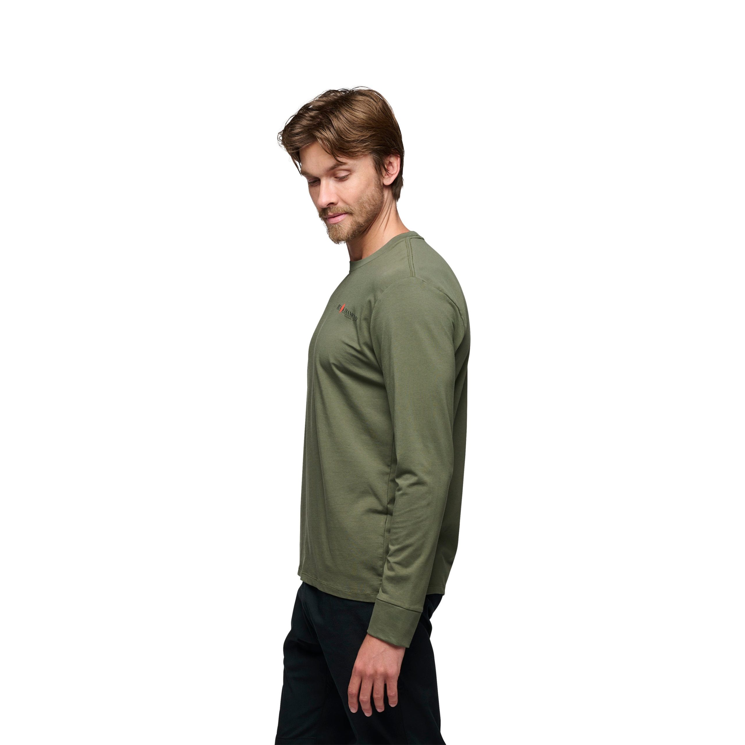 Men's Heritage Wordmark Long Sleeve Tee 2nds - Image 6