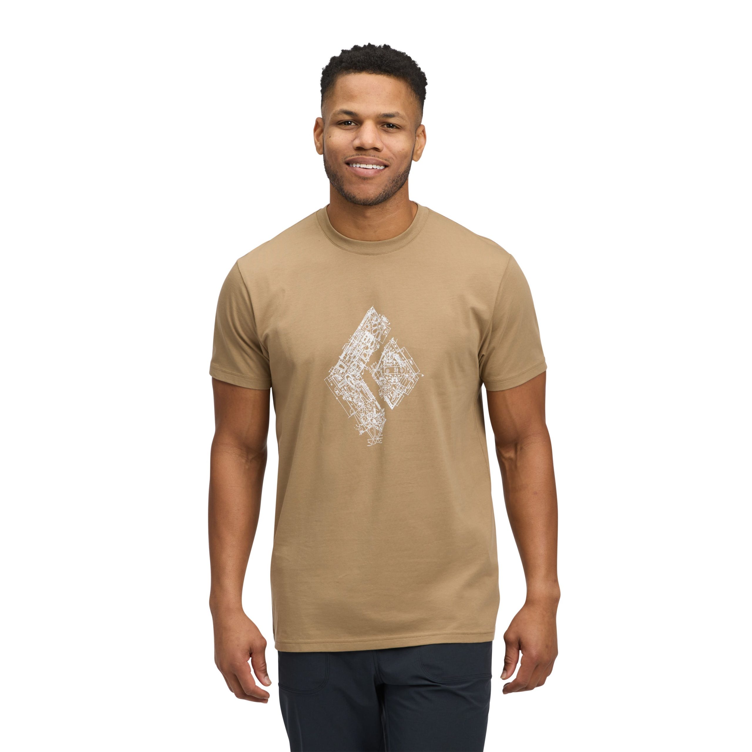 Men's Engineered Diamond Short Sleeve Tee - Image 2
