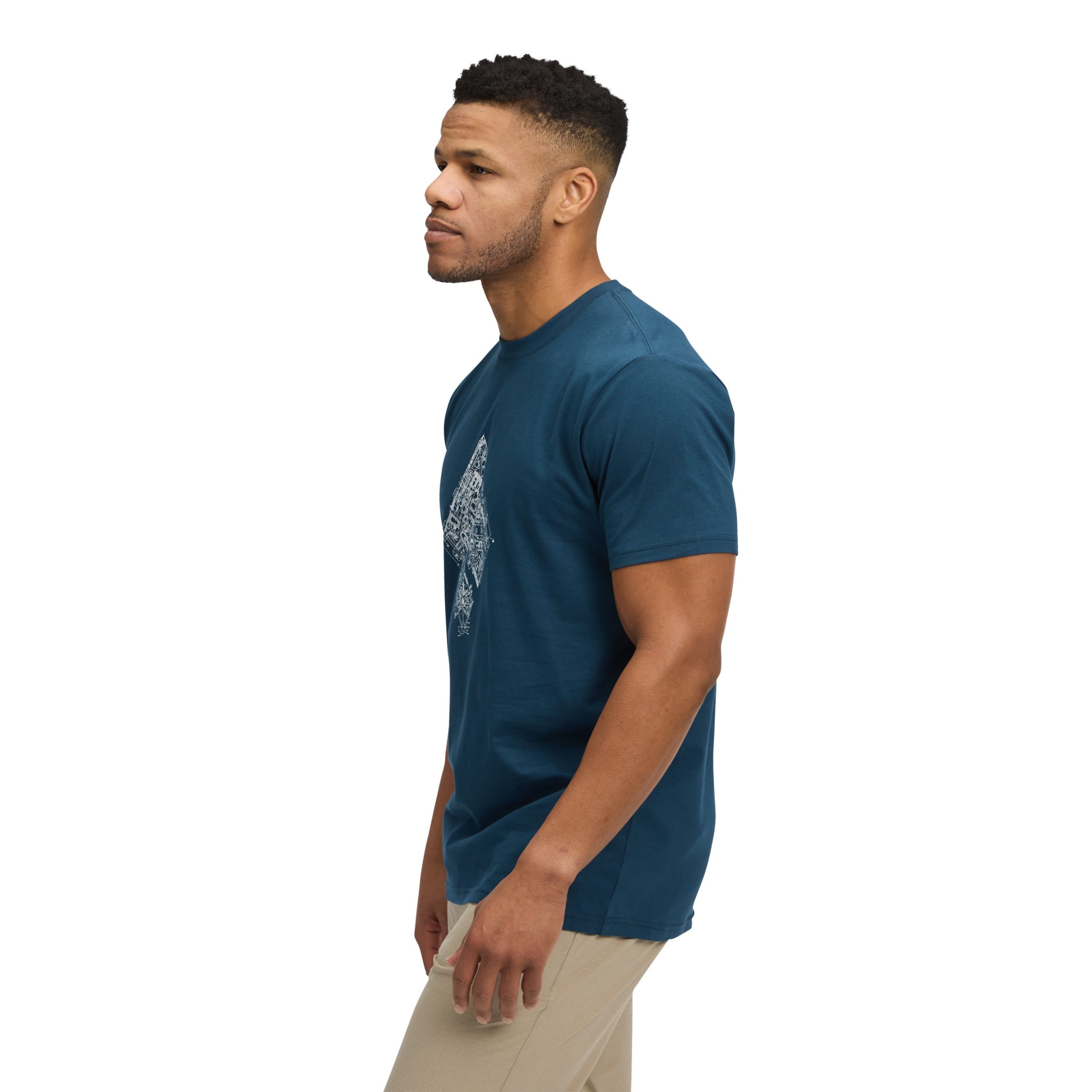Men's Engineered Diamond Short Sleeve Tee - Image 18