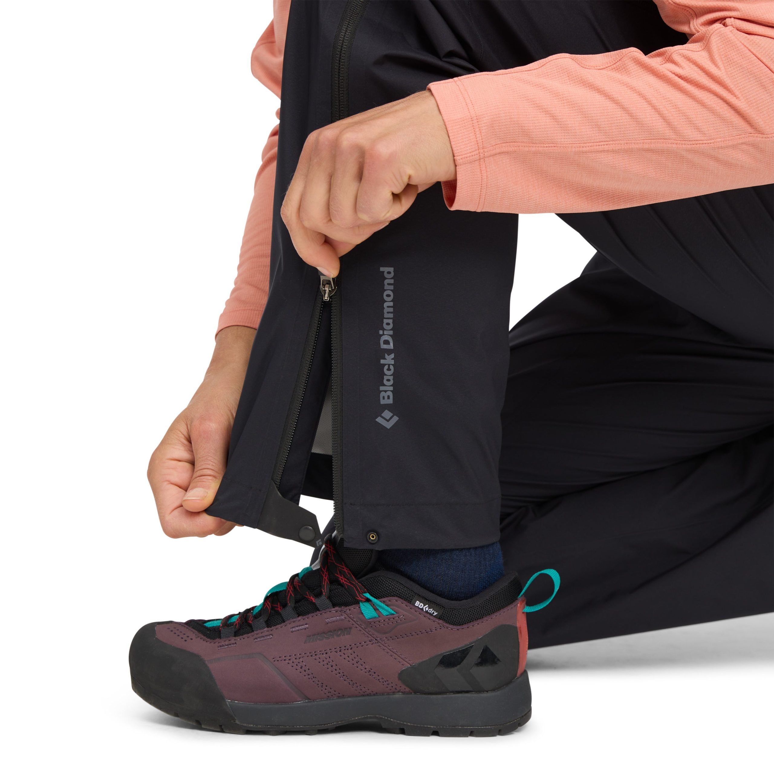 Women's Fineline Stretch Full Zip Pants - Image 5